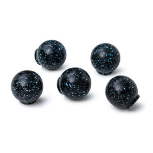 Gałka meblowa Black & Light Blue Melange