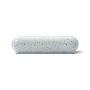 Uchwyt meblowy Loren White & Light Blue Melange
