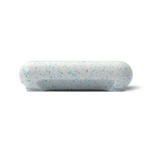 Uchwyt meblowy Loren White & Light Blue Melange