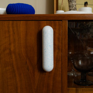Uchwyt meblowy Loren White & Light Blue Melange