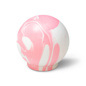 Gałka meblowa Duo White Pink