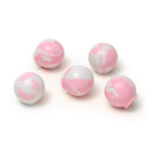 Gałka meblowa Duo White Pink
