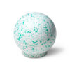 Gałka meblowa White & Light Green Melange