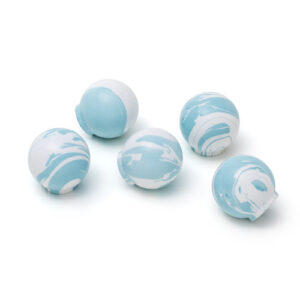Gałka meblowa Duo White Grey Blue