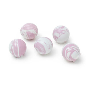 Gałka meblowa Duo White Lilac