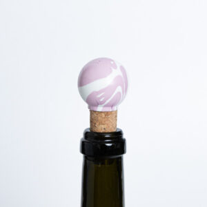 Gałka meblowa Duo White Lilac