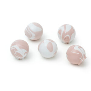 Gałka meblowa Duo White Rose Taupe