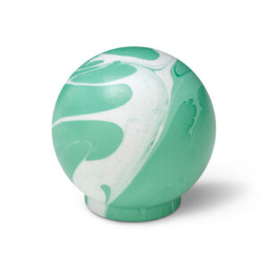 Gałka meblowa Duo White Rich Green