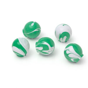 Gałka meblowa Duo White Rich Green