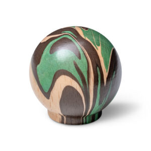 Gałka meblowa Rich Green On Beechwood