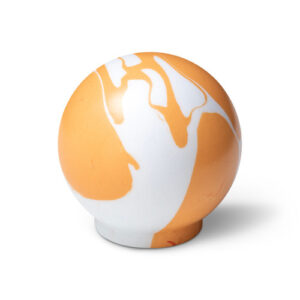 Gałka meblowa Duo White Orange