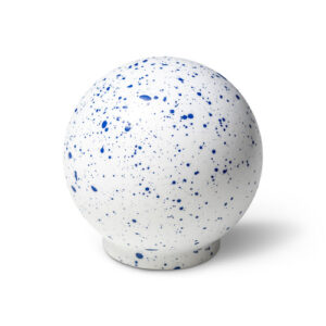 Gałka meblowa White & Blue Melange