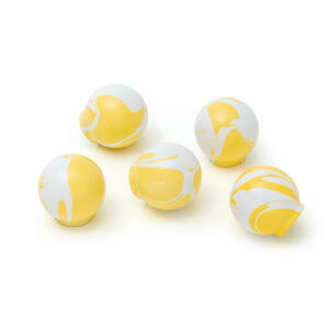 Gałka meblowa Duo White Yellow