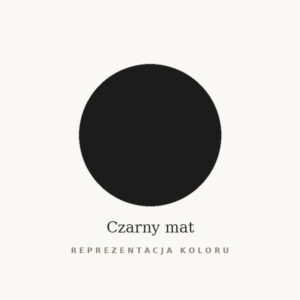 Długi uchwyt REGULAR 2 800 mm - czarny mat