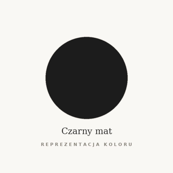 Długi uchwyt REGULAR 2 800 mm - czarny mat