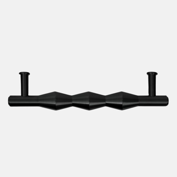 Czarny uchwyt meblowy VILDE BLACK 160 (M)
