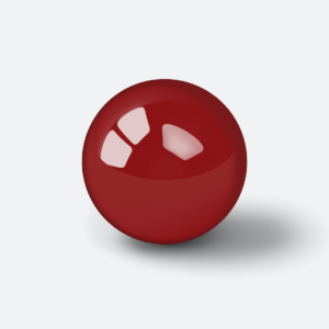 Gałka kulka ODETE 30 (M) RED