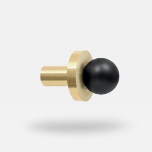 Wieszak mosiężny POLA GOLD – BLACK