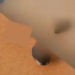 Uchwyt meblowy mosiężny, postarzany