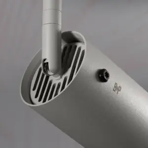 Lampa regulowana punktowa Exhaust Linear Szara z em – Szary