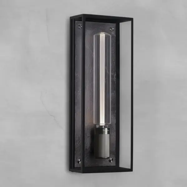 Lampa ścienna Caged Wet L – Czarny