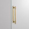 Uchwyt meblowy podłużny dwustronny Pull Bar Cross 225 – Złoty