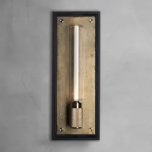 Lampa ścienna Caged Wet L – Złoty