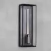 Lampa ścienna Caged Wet L – Srebrny
