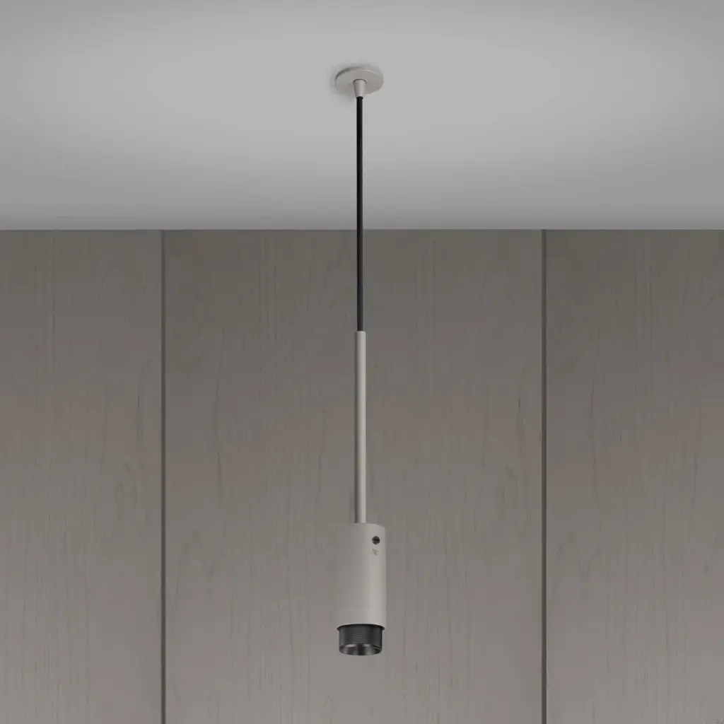 Lampa wisząca punktowa Exhaust Cross Szara z Palonym Brązem – Szary