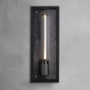 Lampa ścienna Caged Wet L – Czarny