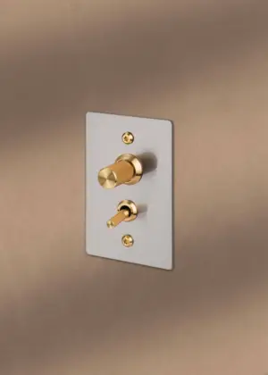 Zestaw dekoracyjny do ściemniacza Detail Linear – Czarny