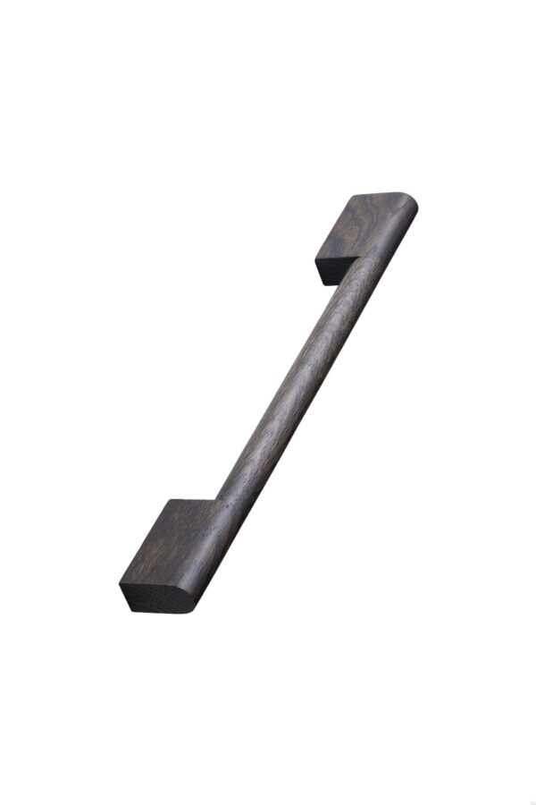 Uchwyt meblowy podłużny Fortis 448+512 Drewniany Dębowy Czarny