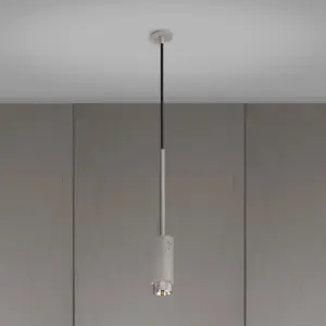 Lampa wisząca punktowa Exhaust Cross Szara ze m – Szary