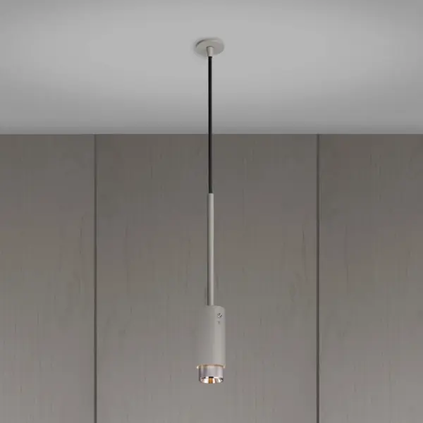 Lampa wisząca punktowa Exhaust Cross Szara ze m – Szary
