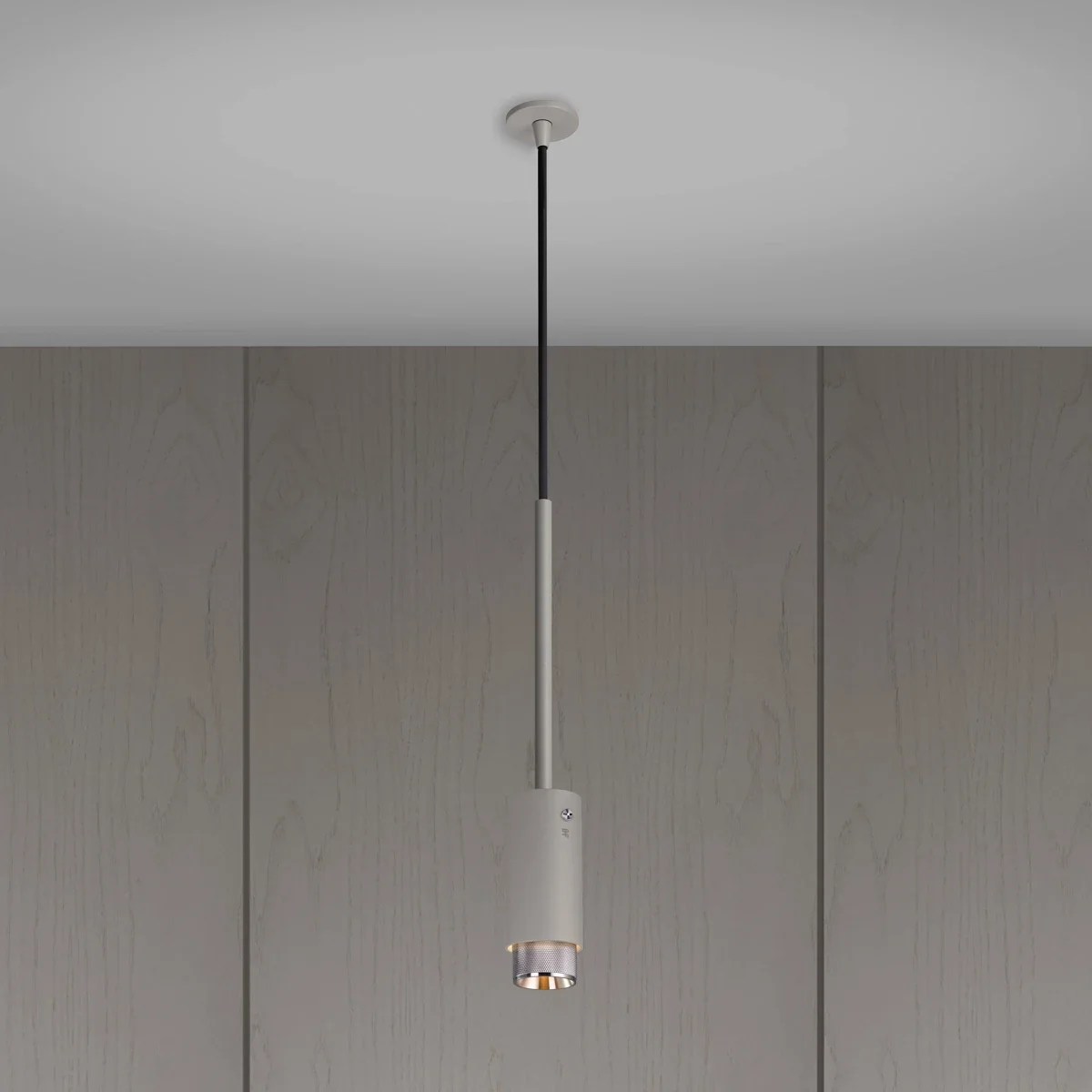 Lampa wisząca punktowa Exhaust Cross Szara ze m – Szary