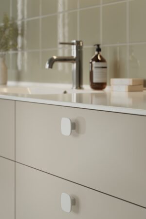 Gałka meblowa Tabula 40 Ceramiczna Biała