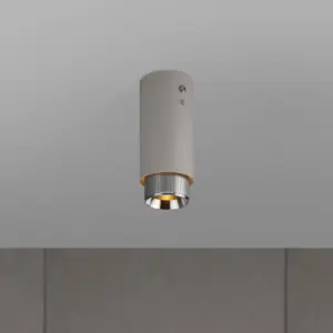 Lampa sufitowa punktowa Exhaust Linear Szara ze m – Szary