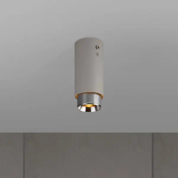 Lampa sufitowa punktowa Exhaust Linear Szara ze m – Szary