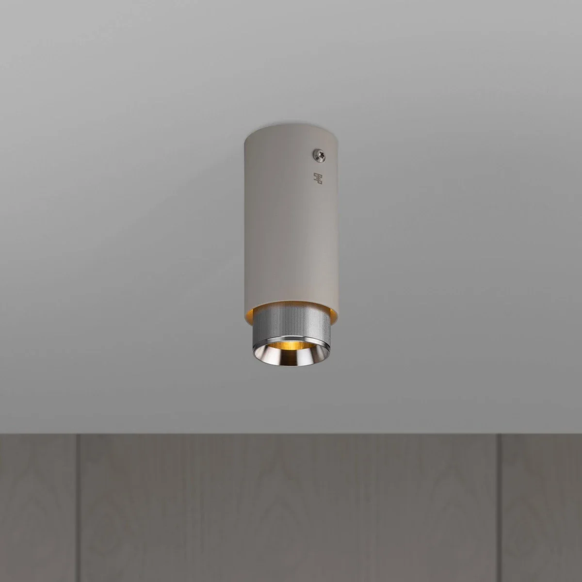 Lampa sufitowa punktowa Exhaust Linear Szara ze m – Szary
