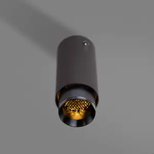 Lampa sufitowa punktowa Exhaust Linear z em – Czarny