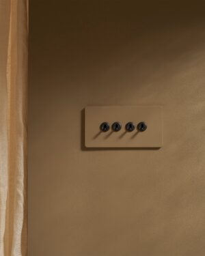 Grove 4-Module 4x Toggle Switch – Paintable Bronze