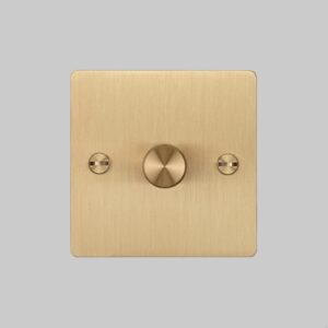 Ściemniacz LED Cross 1G 120W Standard Brytyjski – Złoty (UK)
