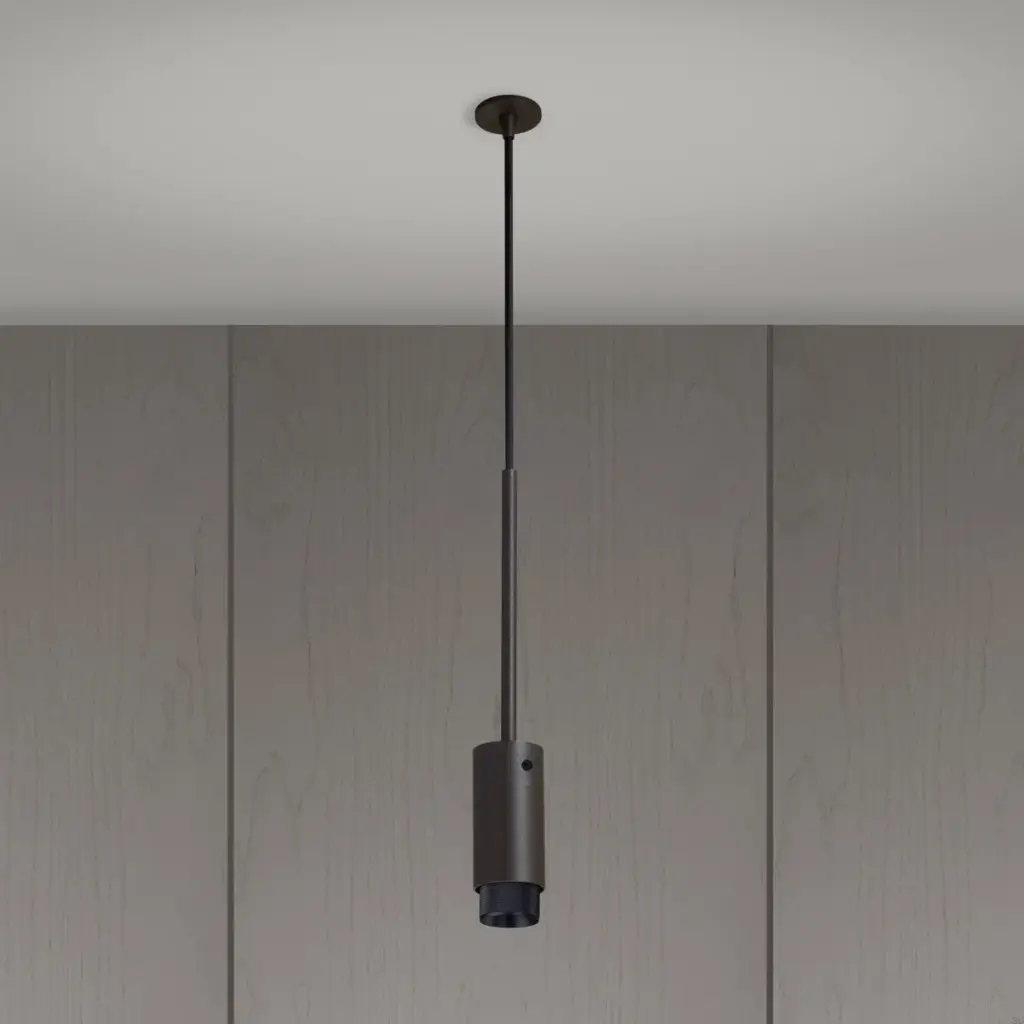 Lampa wisząca punktowa Exhaust Cross z m – Czarny