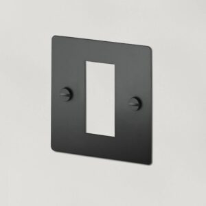 Ramka 1G 25 mm Euro Plate 1 moduł – Biały (UK)