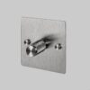 Ściemniacz LED Cross 1G 120W Standard Brytyjski – Srebrny (UK)