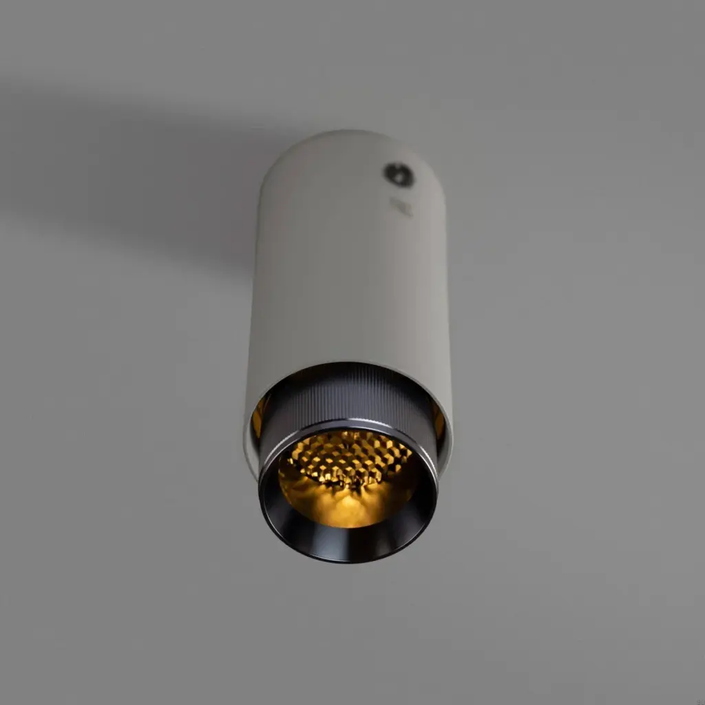 Lampa sufitowa punktowa Exhaust Linear Szara z em – Szary