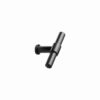 Gałka meblowa T-Bar Knot 75 Stalowa Czarna Matowa