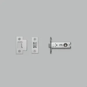 Zatrzask rurowy do klamki Latch 57 – Srebrny