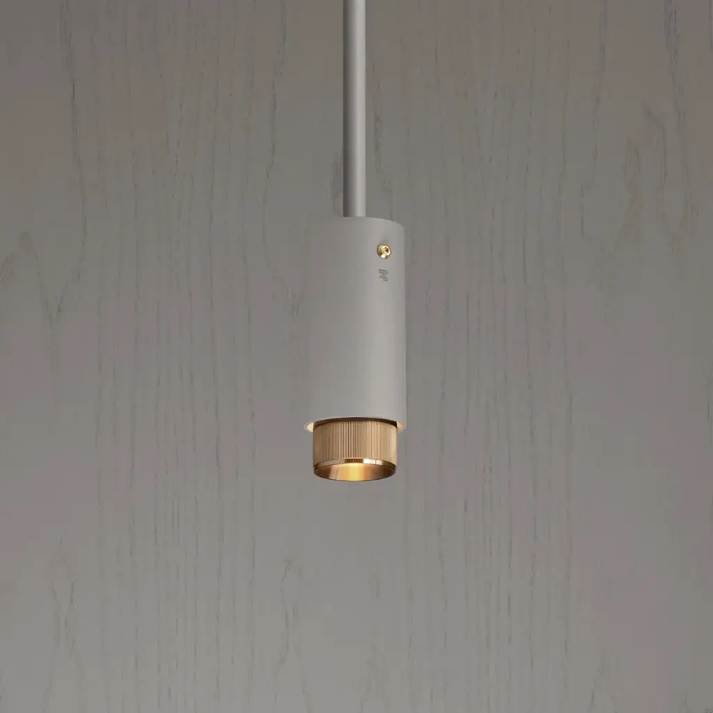 Lampa wisząca punktowa Exhaust Linear Szara z m – Szary