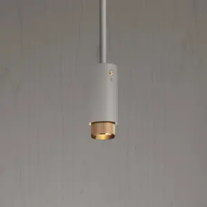 Lampa wisząca punktowa Exhaust Linear Szara z m – Szary